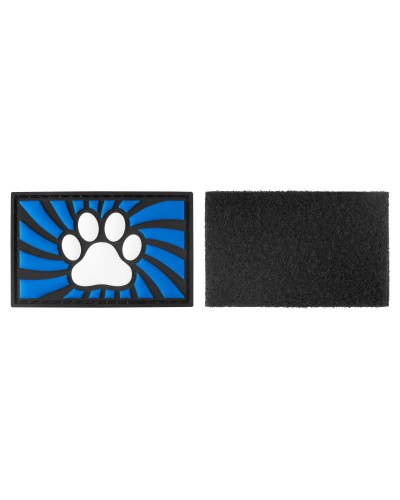 Tag Paw avec scratch Bleu