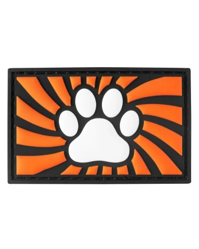 Tag Paw avec scratch Orange