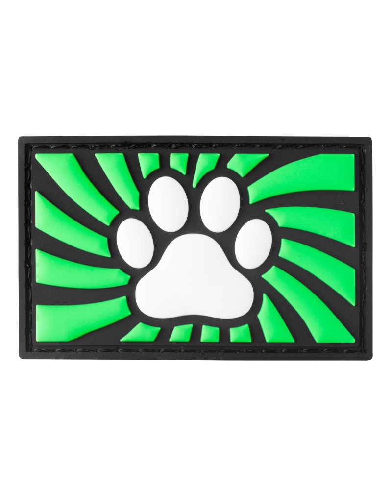 Tag Paw avec scratch Vert