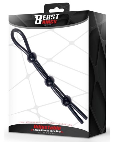 Cockring ajustable Multi Lasso 3 Billes