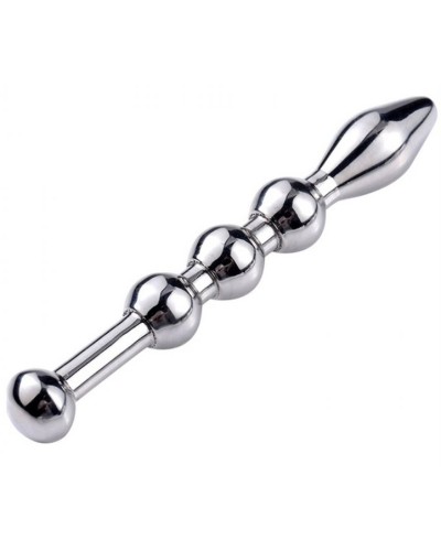 Plug Penis Solid Beads M 5.5 cm - Diametre 8mm pas cher