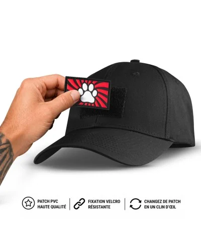 Casquette Fuck & Fist Paw Rouge