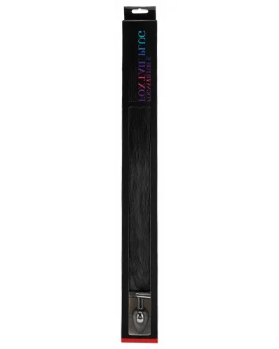 Plug queue de renard convertible bijou Foxy roxy queue 39cm noir