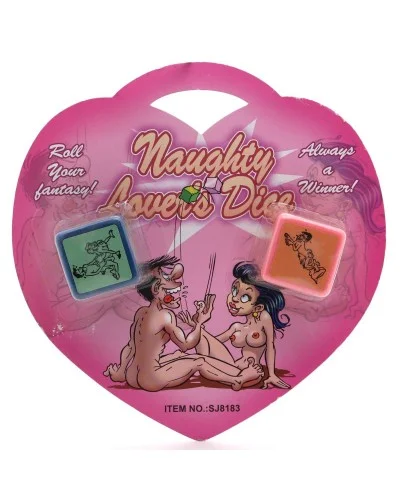 Dés coquins Naughty lovers dice