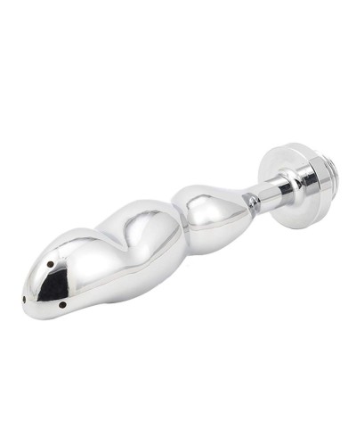 Embout de lavement avec Plug métal Steeltip 12 x 2.9cm