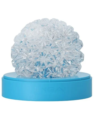 Masturbateur Tenga Geo Transparent - Coral