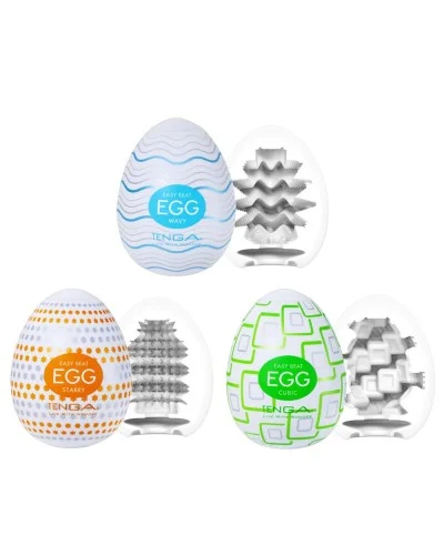 Œufs de masturbation Tenga Egg N1 x3