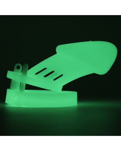 Cage de chasteté phosphorescente Phoscock M 10.5 x 2.7cm