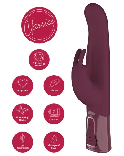 Vibro rabbit va-et-vient Thrustbunny 12 x 4cm