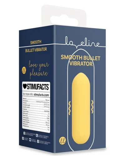 Mini vibro Yellowsmooth 6 x 2.3cm