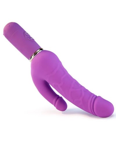 Gode poignée vibrant Dobledick 11 x 3.4cm
