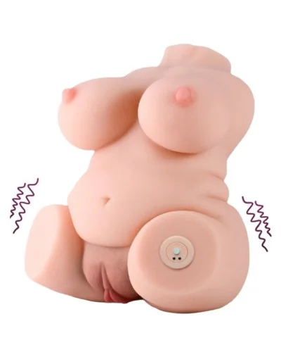 Masturbateur vibrant 2 entrées Bellypussy