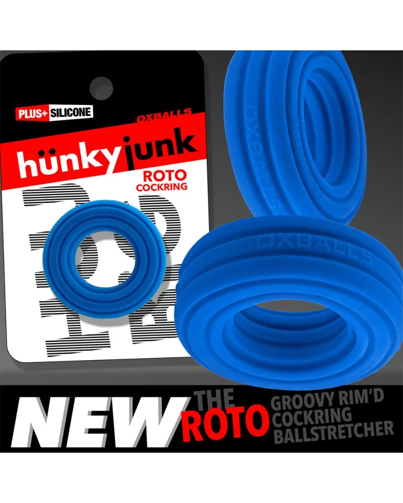 Cockring Roto 25 mm Bleu