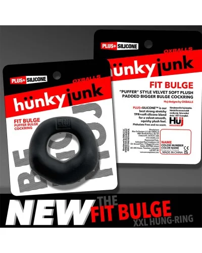 Anneau épais Fit Bulge 25 mm Noir