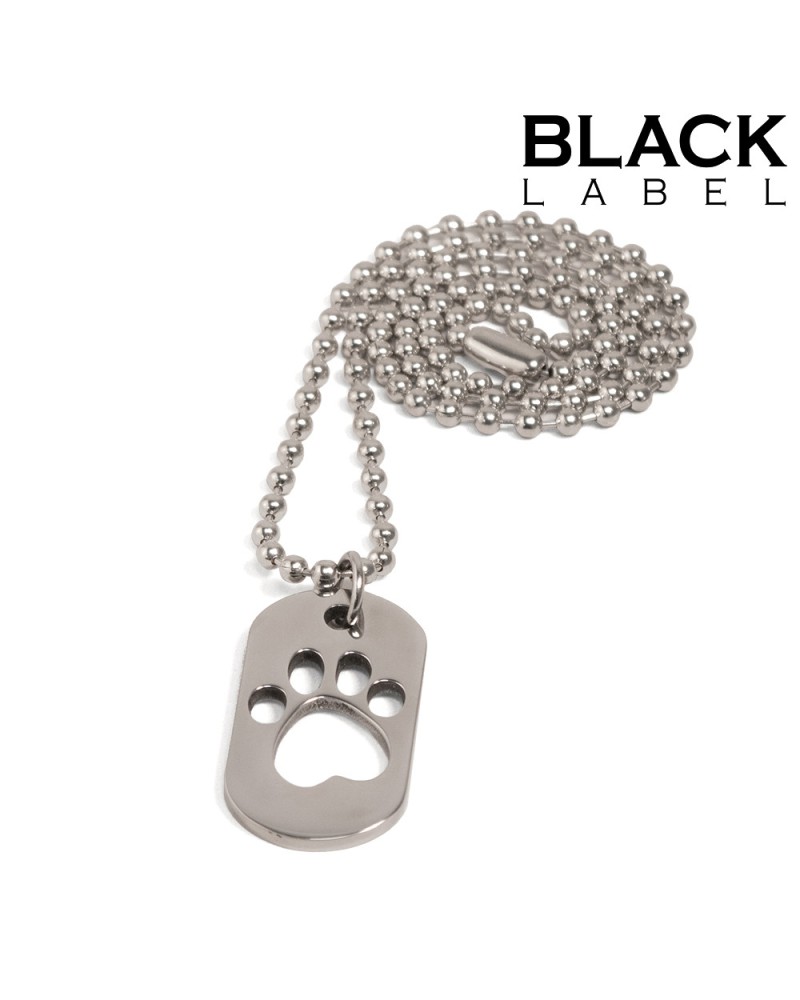 Plaque DogTag Kink Paw 4 x 3.5cm