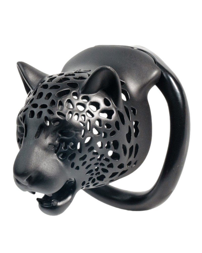 Cage Léopard 7 x 3.3 cm Noire
