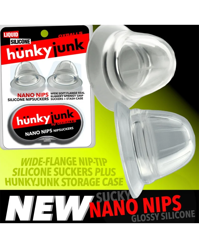 Suce-Tétons Nano Nips 15 mm Transparents
