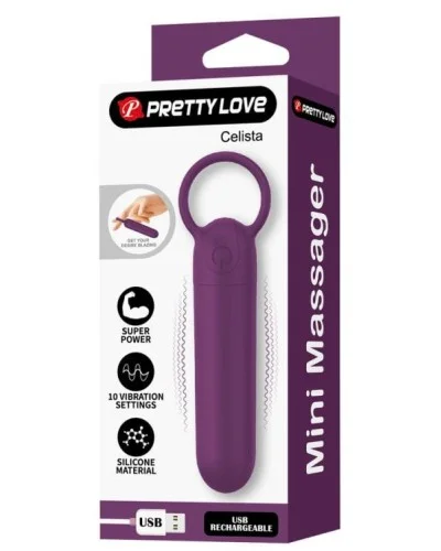 Mini Vibro Celista Violet 6 x 1.8cm