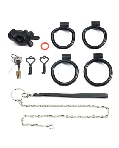 Cage Minodick 6 x 3 cm Noire