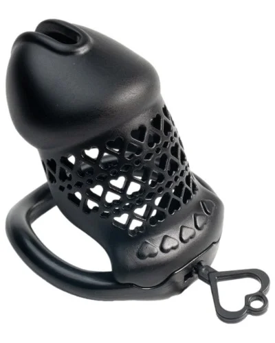 Cage Fivheart 8 x 3.2 cm Noire
