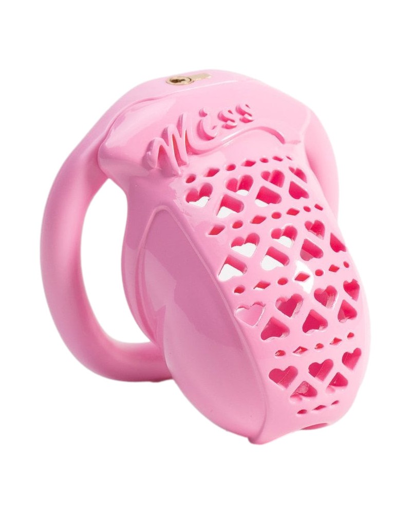 Cage Miss Heart 6.5 x 3.1 cm Rose