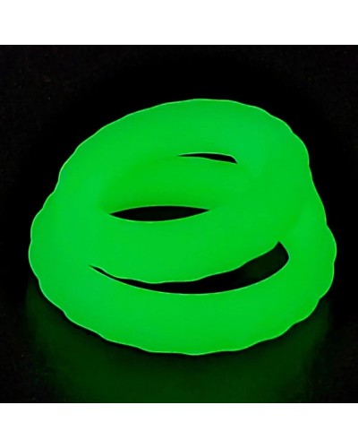 Double Cockring phosphorescent Lumos25mm
