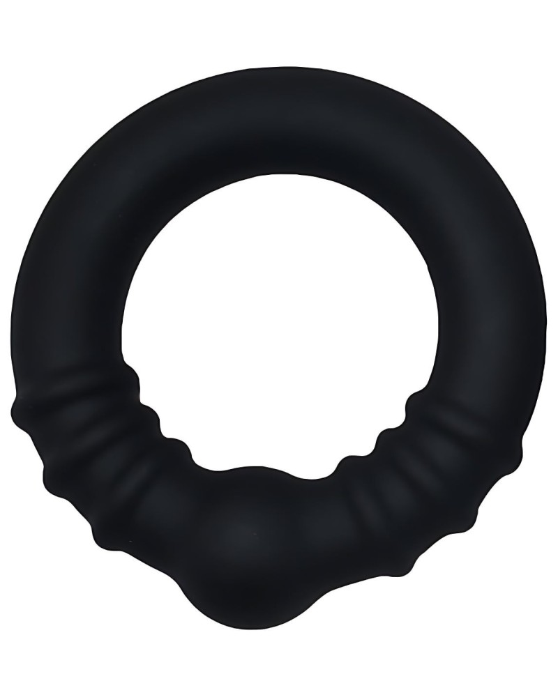 Cockring avec boule Steel Core M 35 mm Noir