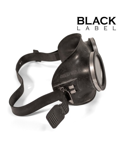 Véritables Lunettes Rubber Goggles Noires