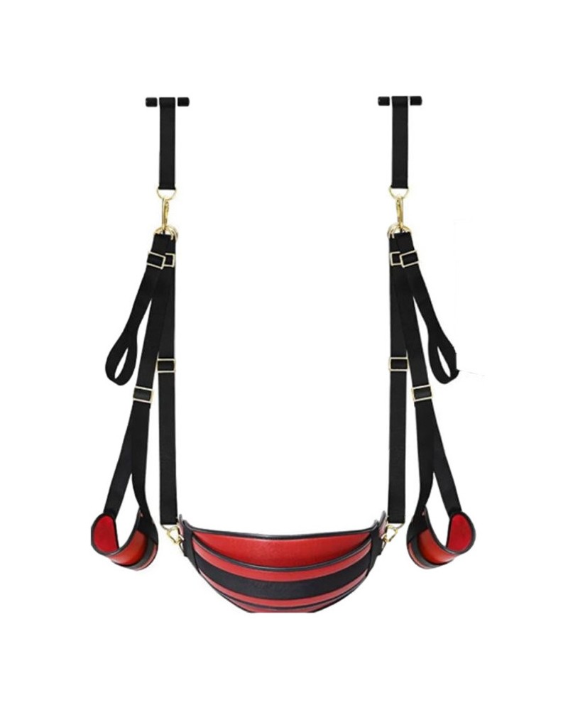 Balançoire Sm pour porte Swing Door Noir-Rouge