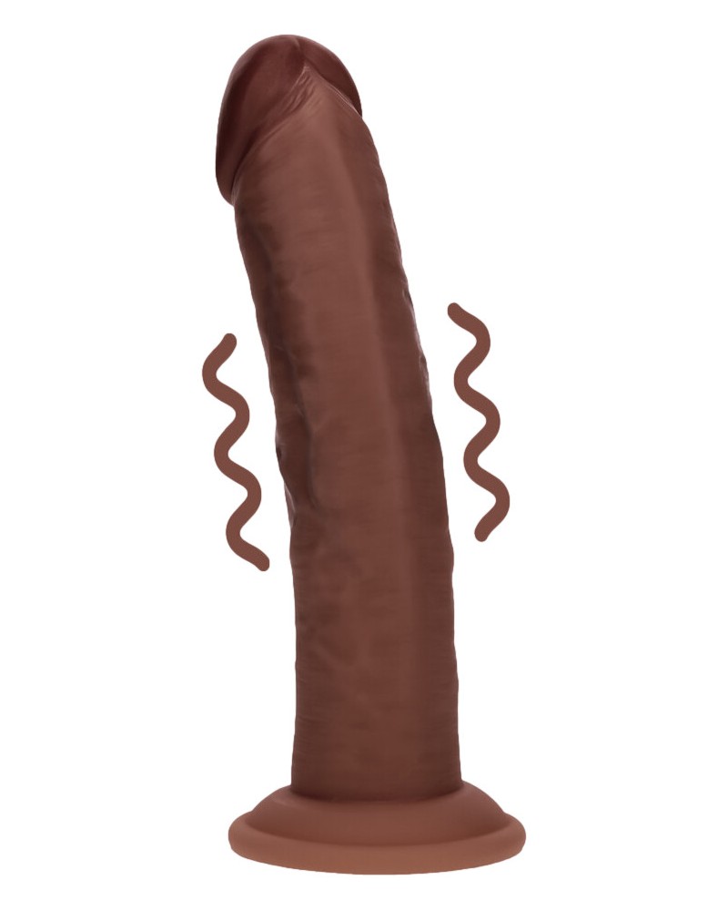 Gode vibrant Cesarino Marron 21 x 4.5cm
