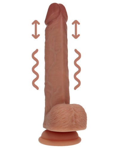 Gode vibrant va-et-vient Beniamo latino 14 x 3.8cm