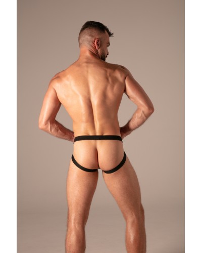 Jockbrief Rib Zip Noir