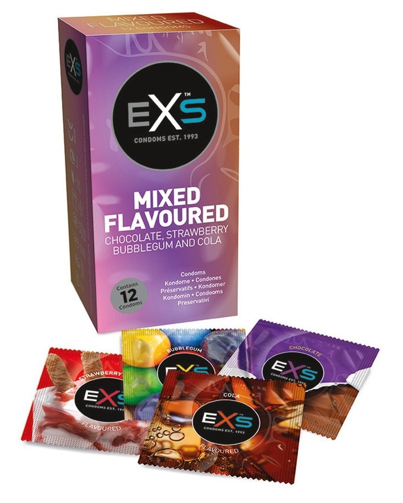 PrEservatifs aromatisEs Mixed Flavours x12 pas cher