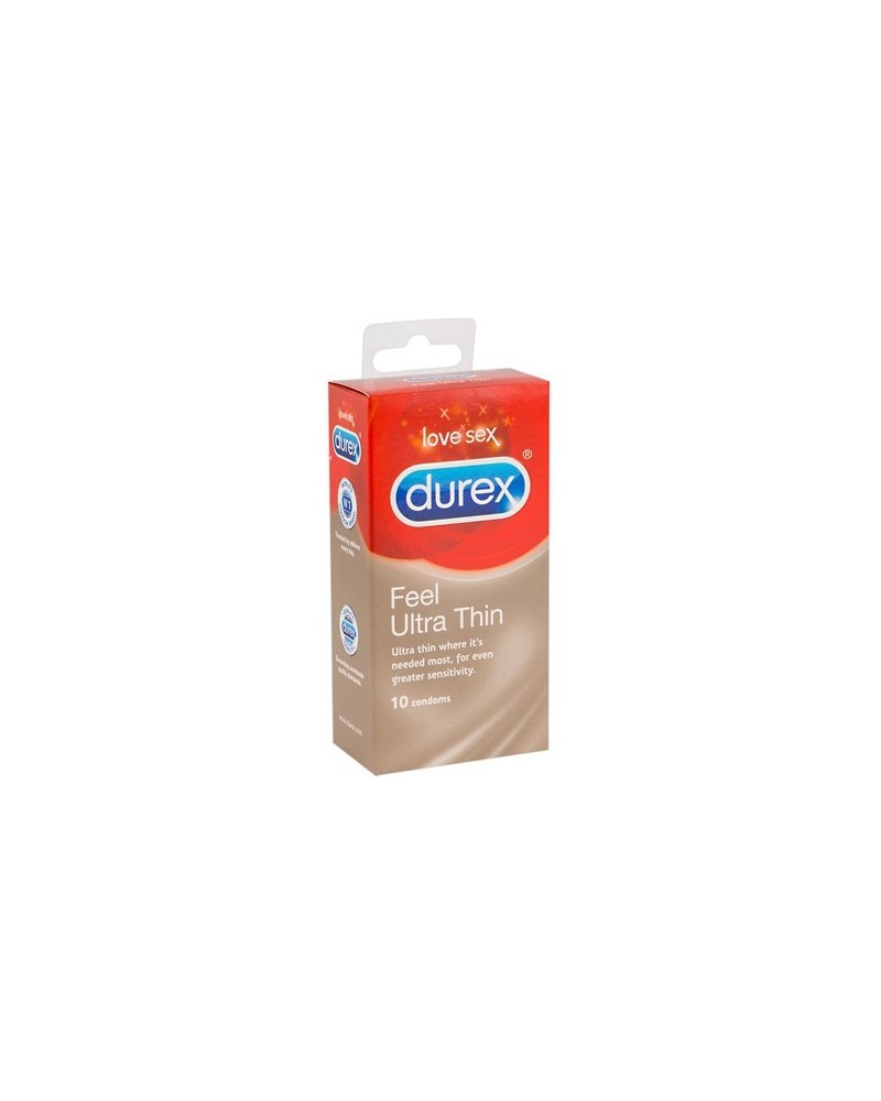 PrEservatifs Durex Ultra Thin x10 pas cher