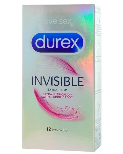 PrEservatifs fins lubrifiEs Invisible Durex x12 pas cher