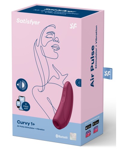 Stimulateur de clitoris CURVY 1+ Rose pas cher