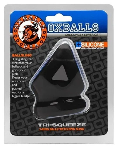 Tri Squeeze Ballstretcher Oxballs noir pas cher