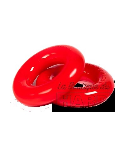 Zizi Top Cockring Lot de 2 Rouge pas cher