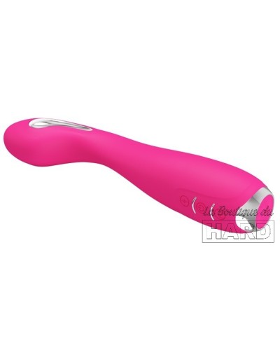 Vibro Electro Hector Pretty Love 19.5 x 3.2 cm Rose pas cher