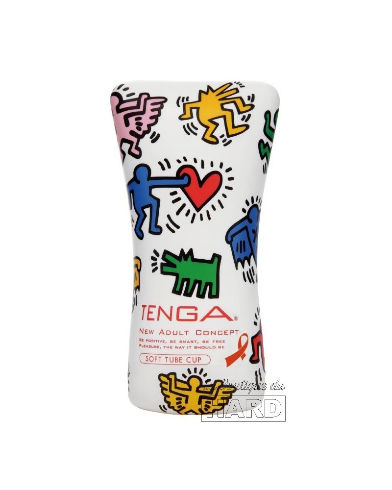 Tenga Soft Tube Cup by Keith Haring pas cher