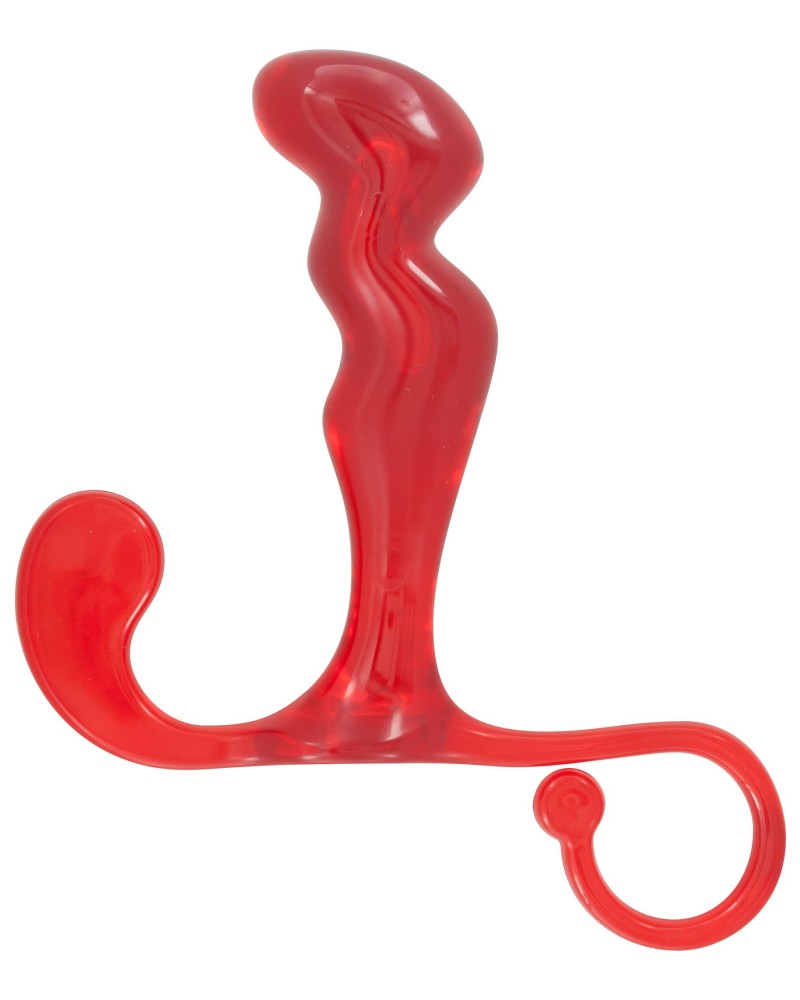 Stimulateur de prostate Power Plug 10 x 3 cm Rouge pas cher