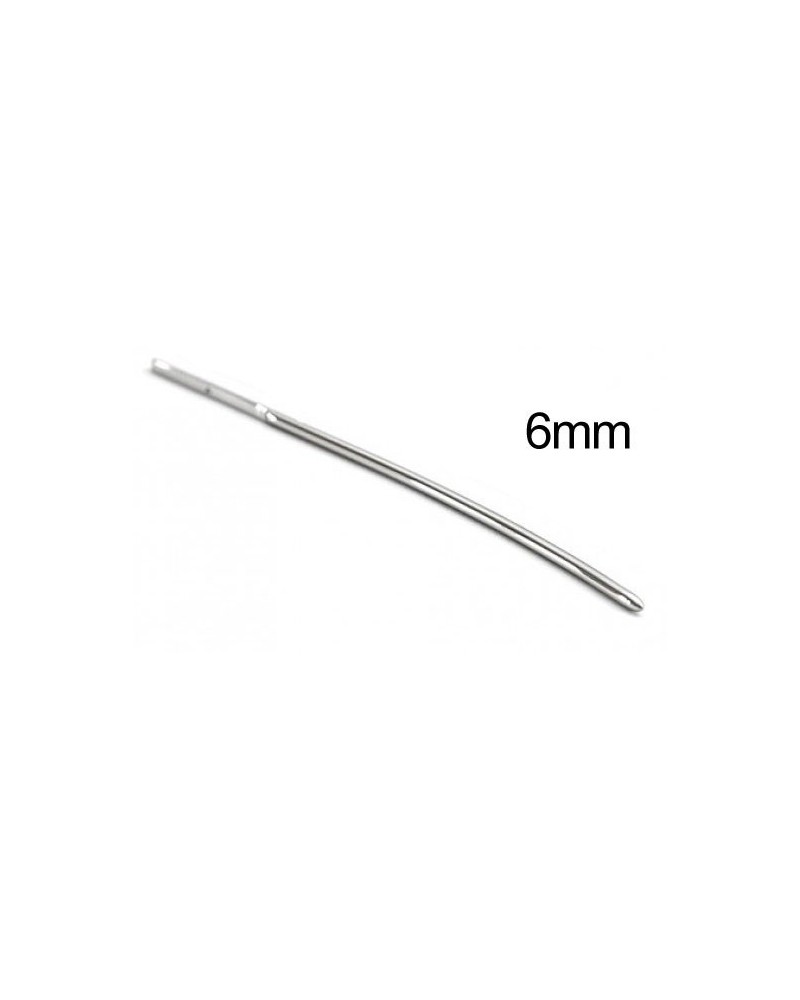 Tige a uretre Single End 14cm - 6mm pas cher