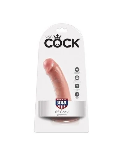 King Cock 15  x 4.5 cm Flesh pas cher