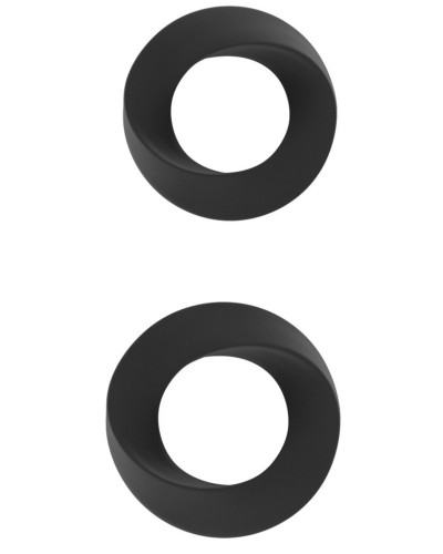 Lot de 2 Cockrings Silicone SONO pas cher