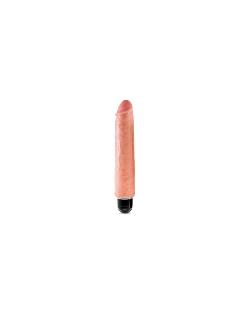 Gode XL vibrant King Cock Stiffy 25 x 5.5cm Flesh pas cher