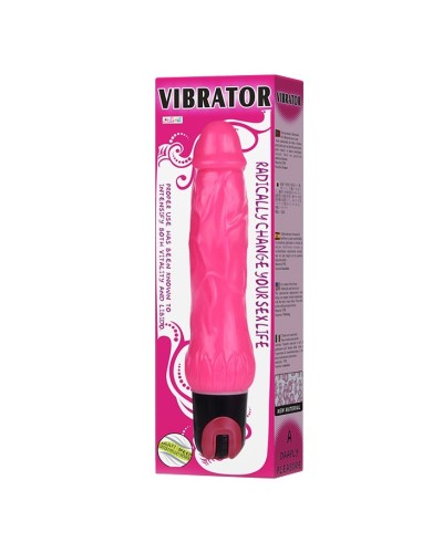 Gode vibrant Soft Vibe 15 x 4 cm Rose pas cher