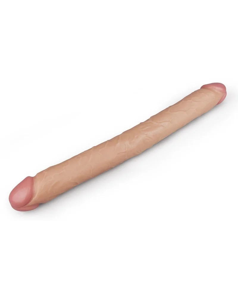 Double Dildo Realistic Slim 44 x 4.5cm pas cher