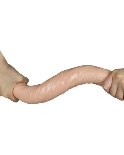 Double Dildo Realistic Slim 44 x 4.5cm pas cher