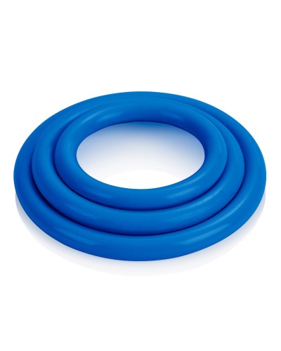 Cockrings Tri-Rings Bleus pas cher