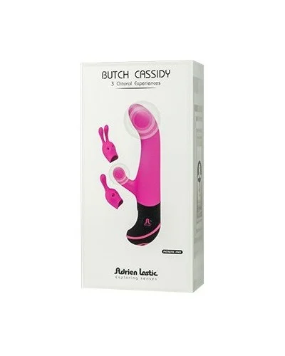 Vibro Rabbit Butch Cassidy Pink pas cher